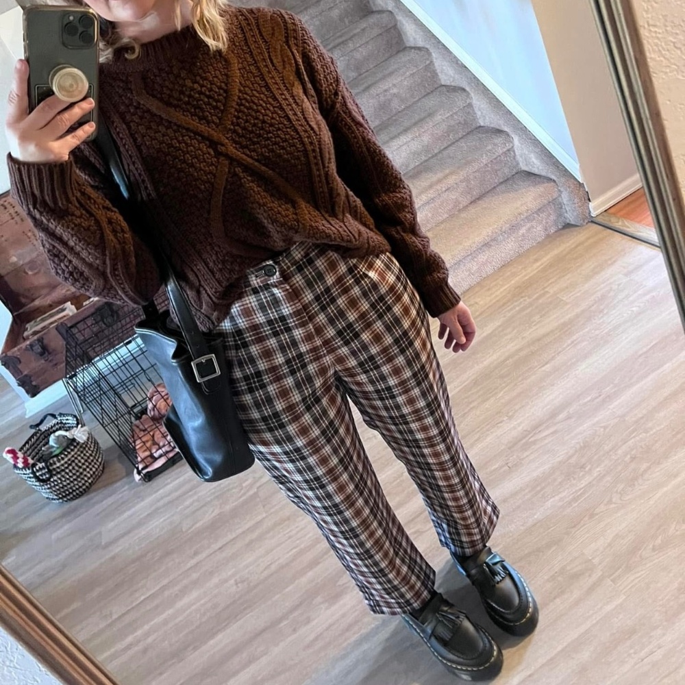 Platform Leather Loafers